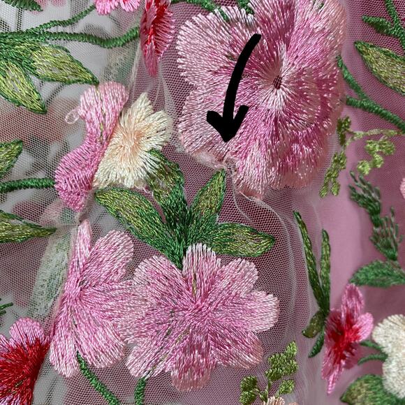 For Love & Lemons Luna Mini Dress - Pink - Medium - Picture 9 of 11